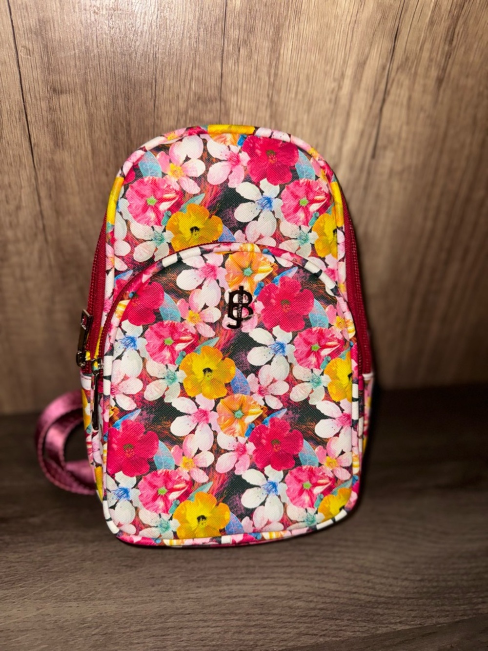 Julia Buxton Florak Raspberry Sling
Bag Crossbody Purse backpack